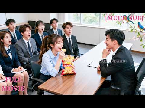 100 Smart Beautiful Women Interviewed. CEO Fell For A Poor Girl Eating Potato Chips！Love Begins！