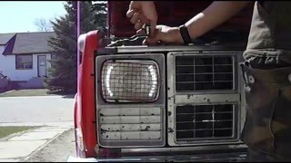 How to fix a bad ground wire on a headlight