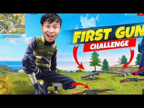 Only First Gun Challenge In Solo Vs Squad Tonde Gamer - Free Fire Max NRZLIVE_0K