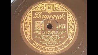 Judy Garland and Gene Kelly 'When You Wore A Tulip' 1942 78 rpm