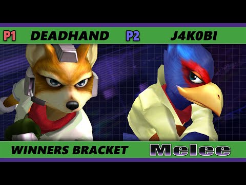S@X 411 Winners Bracket - deadhand (Fox, Marth) Vs. J4k0Bi (Falco) Smash Melee - SSBM
