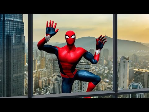 Super Spider Rope Hero Fight Miami Crime City | Flying Spider Hero Simulator - Android GamePlay