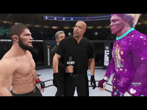 Khabib vs. Purple Unicorn - EA Sports UFC 4
