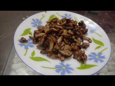 How to make garlic butter mushrooms