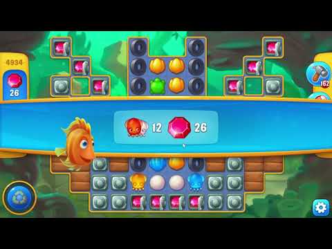 Fishdom 4934 Level - NO BooSTERS