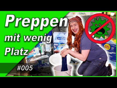 HYGIENE Articles & Cleanliness | #005 🛁 PREPPING with limited space | Crisis preparedness | Prepp...