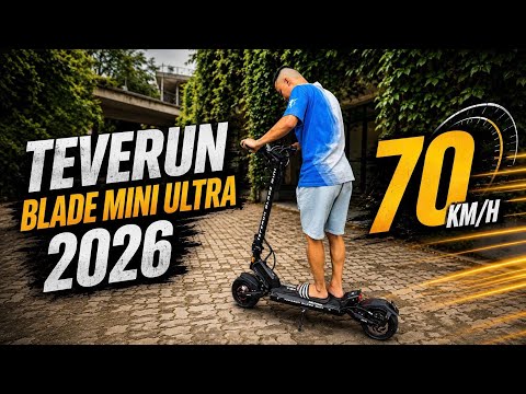 Đánh giá xe scooter điện Teverun Blade Mini Ultra