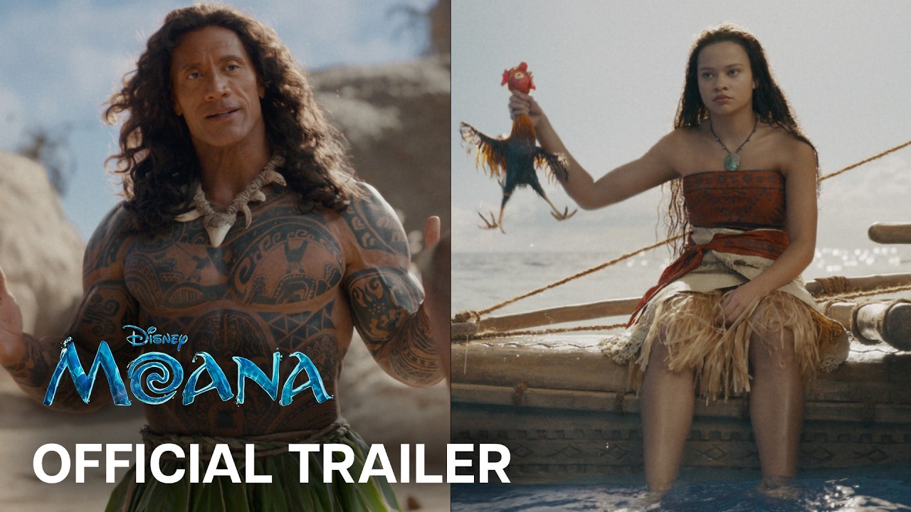 Moana | Official Trailer | In Cinemas July 10th @DisneyUK - YouTube