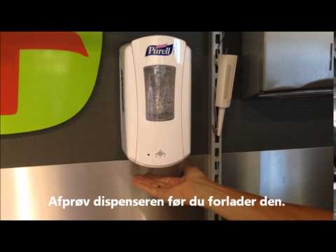 Udskiftning af refill GOJO PURELL