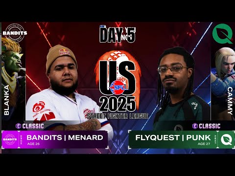 🔥 MENARD (Blanka) vs Punk (Cammy) — Street Fighter League US 2025!