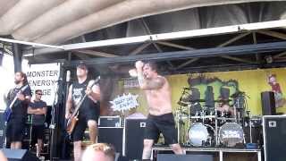 The Black Dahlia Murder - Den of the Picquerist - Live 8-3-13 Vans Warped Tour