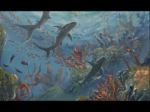 Oil Painting Tutorial “Under the Sea" #35 by Kaylee Rakowski