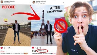 I FAKED going on HOLIDAY for a whole WEEK  *PHOTOSHOPPING MY INSTAGRAM* PRANK