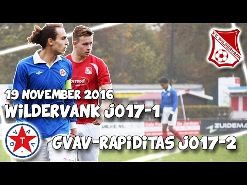GOALS! Wildervank JO17-1 - GVAV-Rapiditas JO17-2 | Gefilmd door André Jansen