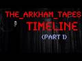 BATMAN ANALOG HORROR The ARKHAM TAPES Timeline Part 1