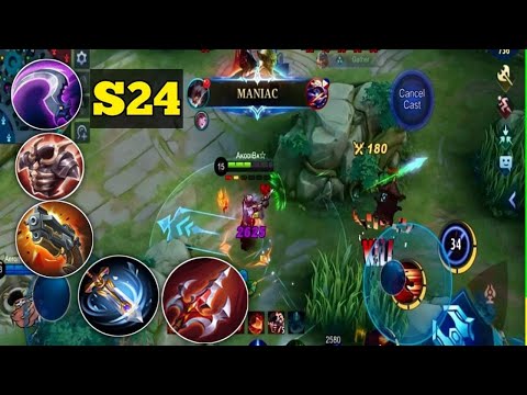 Season 24 BEST Granger Build To Reach Mythic Fast! INSANE MOBILITY!