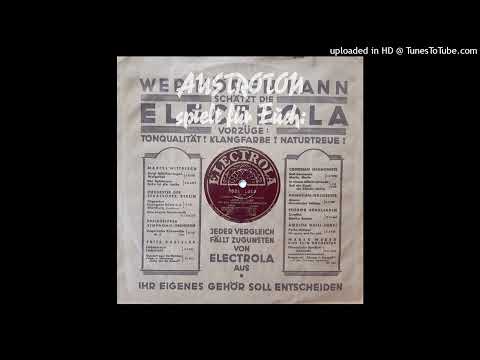 Internat. Orch. Juan Llossas (+voc): Pobre Loco - Tango (Berlin 1932)