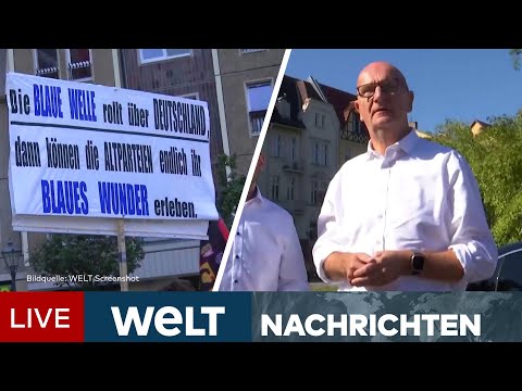 Video Thumbnail: BRANDENBURG: Schicksalswahl! AfD und SPD ringen um die Macht! Denkzettel für die Ampel? | LIVESTREAM