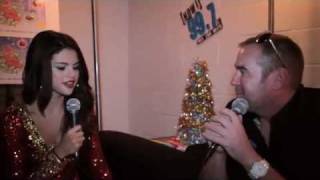 Selena Gomez - 997 Now Triple Ho Show (Dec.13) video