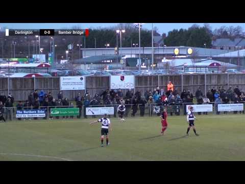 Darlington 1-0 Bamber Bridge - Evo-Stik First Division North - 2013/14