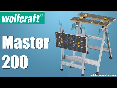 wolfcraft Viena ranka valdomas veržtuvas, EHZ PRO 100-700, 3033000 video