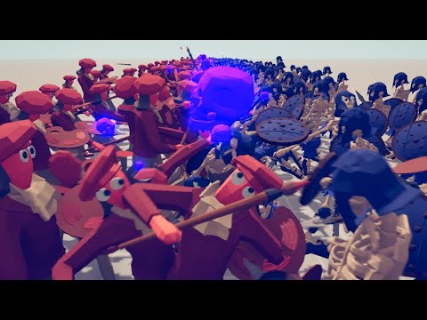 [500x BATTLE] PAINTERS vs SKELETONS - Totally Accurate Battle Simulator