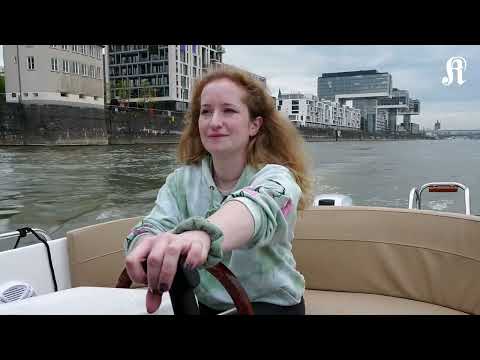 Selbstversuch: Ohne Führerschein mit 15 PS über den Rhein schippern