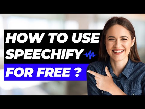 How to Use Speechify for Free (2024) | Text to Speech AI