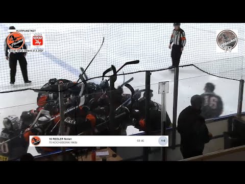 Huippuhetket Haukat - Raahe Kiekko 27.3.2021 - Suomi-Sarjan välierä