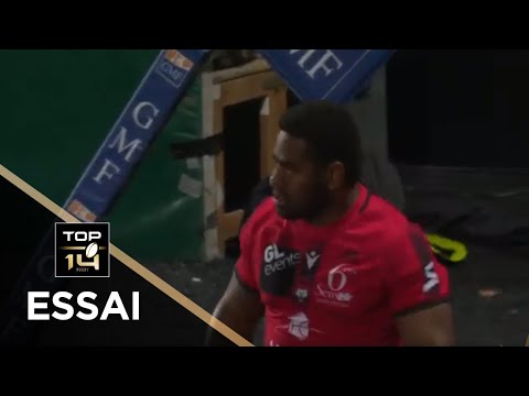 TOP 14 - Essai de Josua TUISOVA (LOU) - La Rochelle - Lyon - J21 - Saison 2020/2021