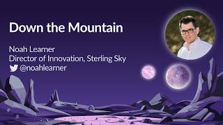 SEO Career Advice: Down the Mountain by Noah Learner | MozCon 2023