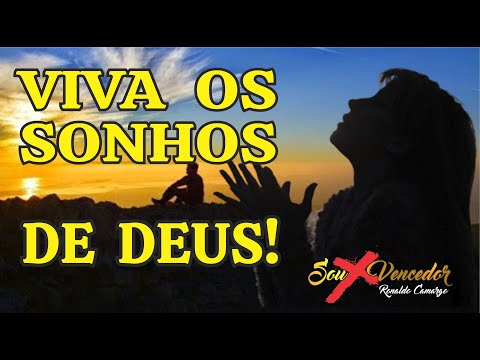 VIVA SONHOS DE DEUS ! RENOVE SEUS PENSAMENTOS | MOMENTO DE REFLEXO DA PALAVRA | SOU MAIS VENCEDOR