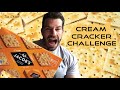 CREAM CRACKER CHALLENGE | Can you eat 3 in a minute?