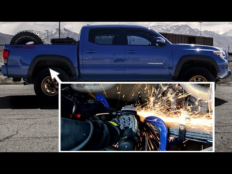 How To Install ICON 1.5" AAL (Add-a-Leaf) & Bilstein 5100 Rear Shocks - 2019 Toyota Tacoma 3rd Gen