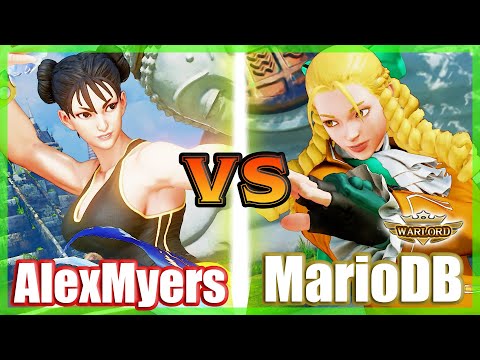 SFV CE 👊🏻 AlexMyers (Chun Li) vs MarioDB (Karin) FT3
