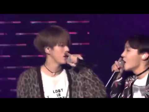 BTS on stage fun boys