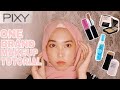 PIXY ONE BRAND MAKEUP TUTORIAL