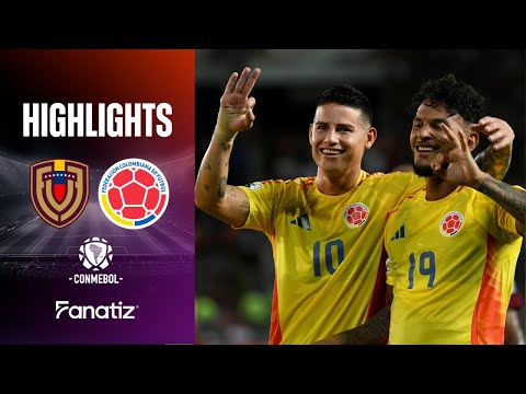 Venezuela vs Colombia 3-6 | Extended Game Highlights | World Cup Qualifiers 2026
