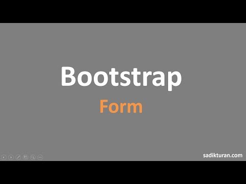 Bootstrap Form Kullanımı