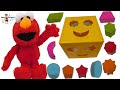 Elmo Shapes Colors Shape Sorter Sesame Street Educational Preschool Shapes Kindergarten Shapes