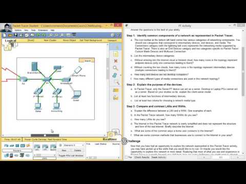 1.2.4.5 Packet Tracer - Network Representation