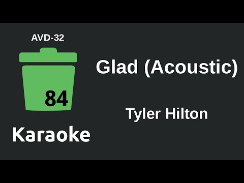 Glad acoustic - Tyler Hilton