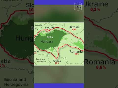 Великая венгрия карта