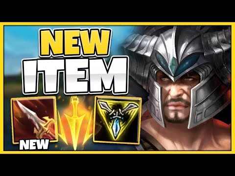 *BEST ITEM* NEW SANGUINE BLADE IS BROKEN ON TRYNDAMERE (TY RIOT!!) - League of Legends