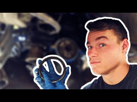 How to Replace a One Piece Rear Main Seal on a 350 Chevy (1987+)