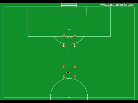 Direktes Passspiel, Ball entgegen laufen 1 - 178