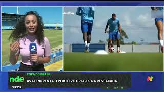Avaí enfrenta o Porto Vitória-ES pela Copa do Brasil