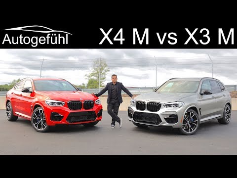 BMW X3M Competition vs BMW X4M Competition FULL REVIEW - Autogefühl