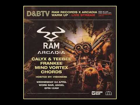 Calyx & TeeBee - Ram Records Arcadia London Warm Up Party April 2018