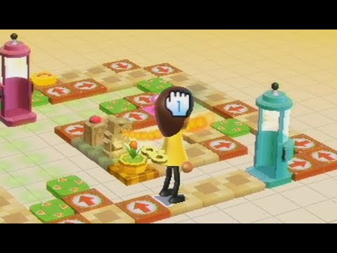 Wii Party - Garden Gridlock (All 30 Stages)